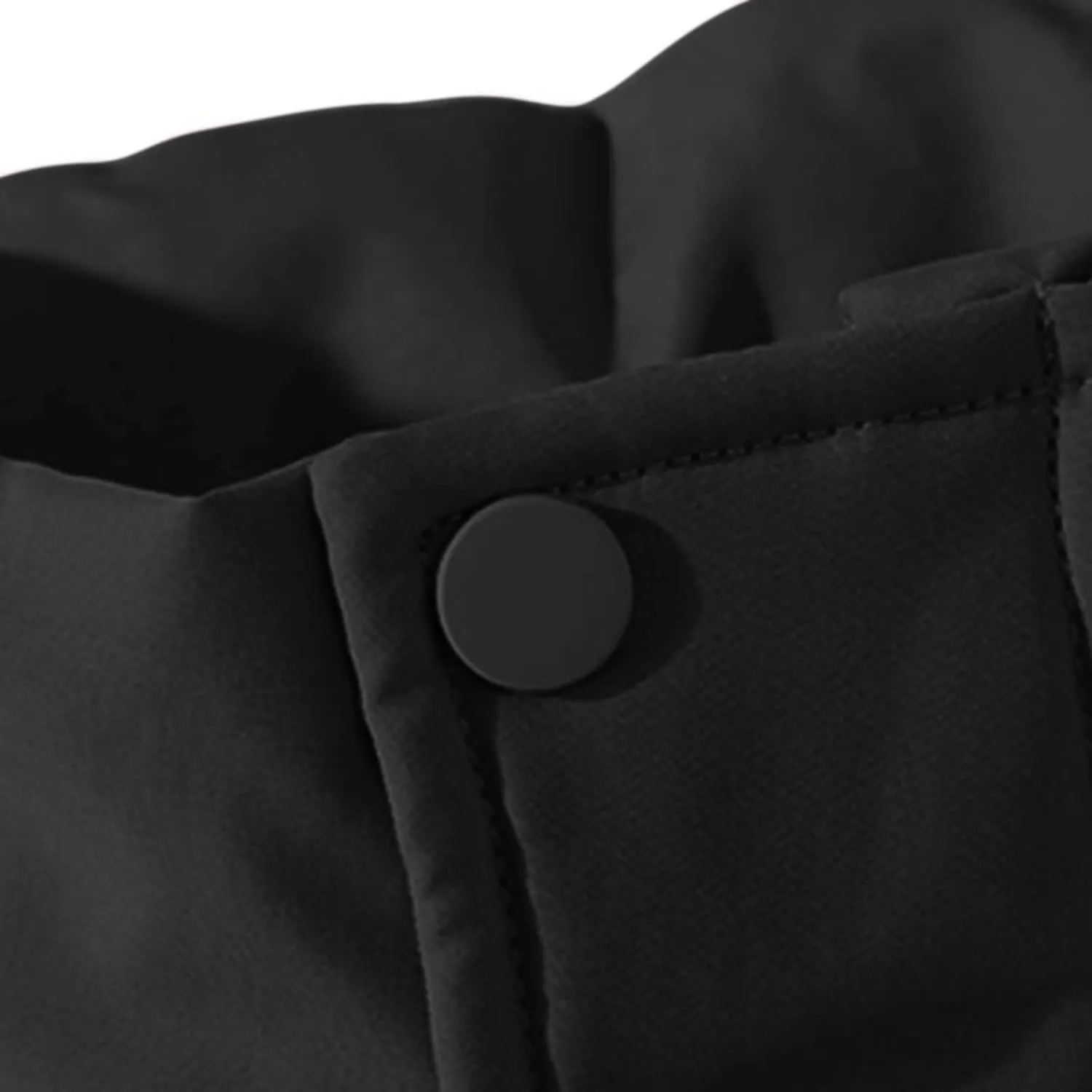 tuduoms Winter Puffer Padded Jacket for Men Women Warm Bubble Jacket Hip Hop Baggy Bomber Down Puffy Coat Oversized Outwear