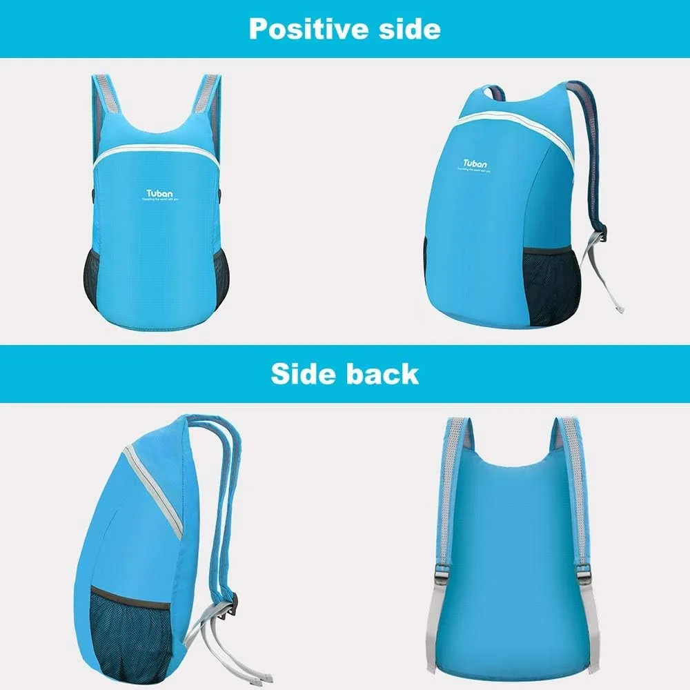 Ultra Lightweight Packable Water Resistant Backpack for Travel Camping Outdoor Hiking Daypack