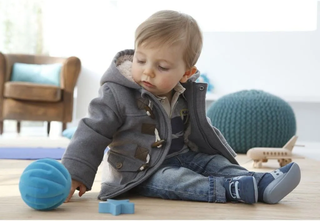 Unisex Baby Fleece Hooded Jacket Outerwear Duffle Zipper Winter Coat
