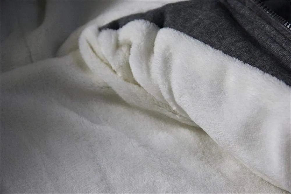 Unisex Baby Fleece Hooded Jacket Outerwear Duffle Zipper Winter Coat