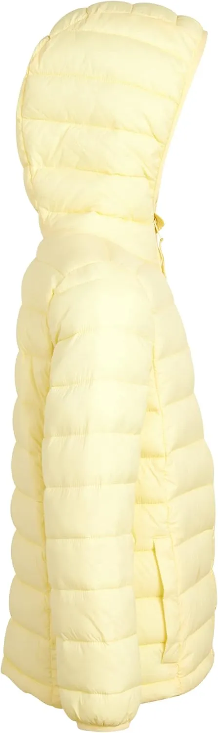URBAN REPUBLIC Girls' Jacket - Packable Water Resistant Bubble Puffer Windbreaker Coat