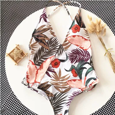 V neck Swimwear