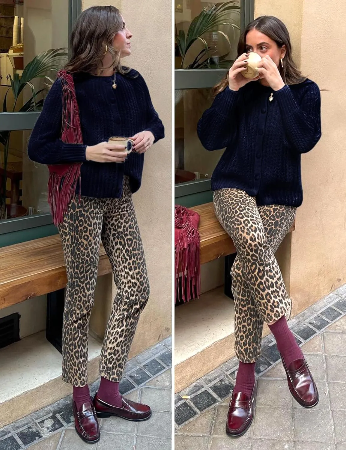 VDWIP Womens Cardigan Sweaters Button Down Chunky Knit Sweater Fall Loose Long Sleeve Cropped Cardigan