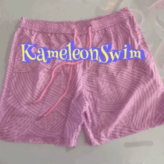 Wave Pattern Mens Color Changing Trunks