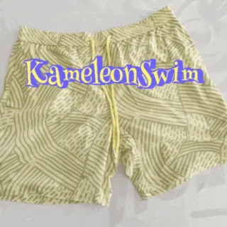 Wave Pattern Mens Color Changing Trunks