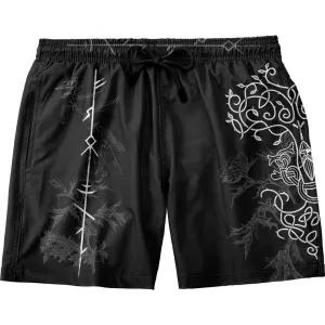 Wisdom of Odin Swim Trunks