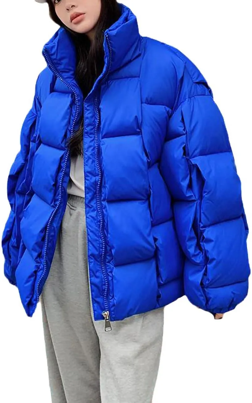 Women Overcoat Thick Cotton Padded Coat Female Cold Puffer Jacket