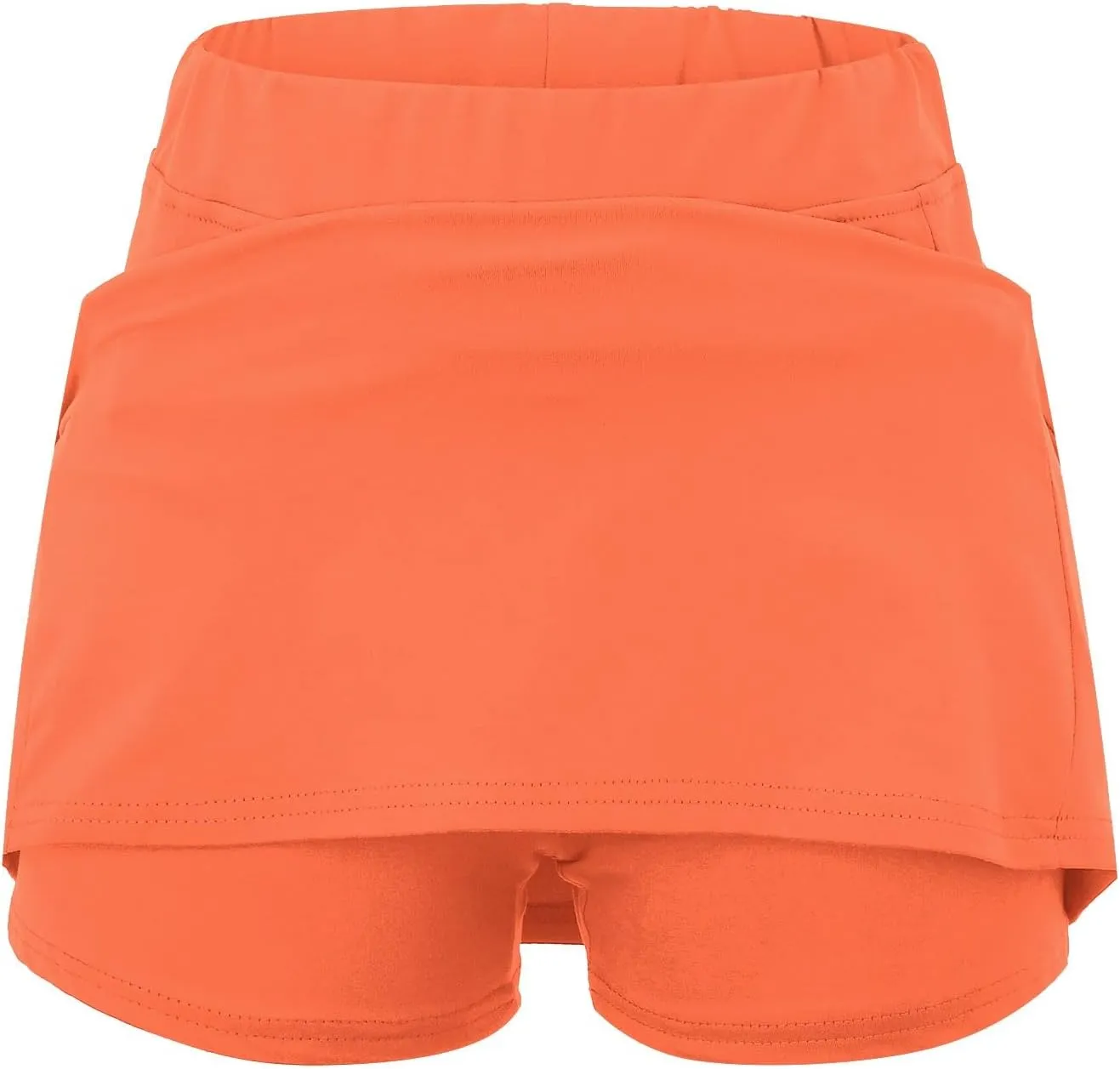 Womens Athletic Shorts Tennis Golf Skorts Skirt with Shorts Underneath High Waisted Athletic Skirt