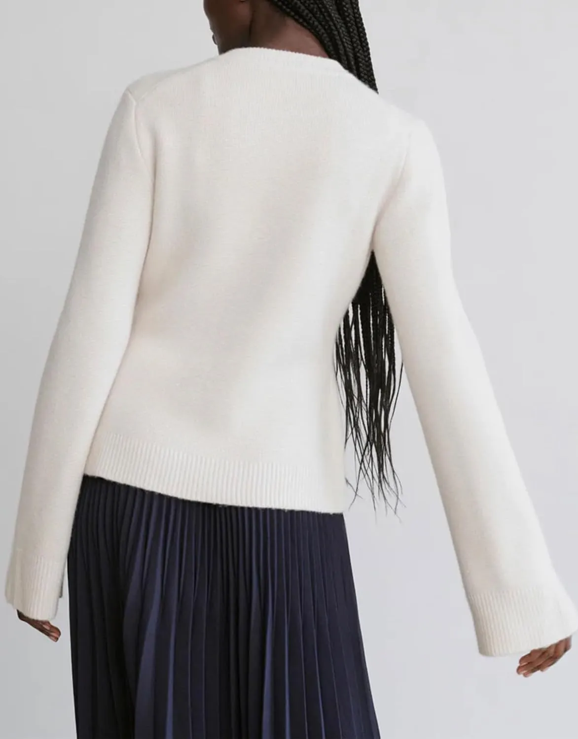 Women's Cardigan Sweaters Long Sleeve Button Down Casual Lightweight Knit Outwear