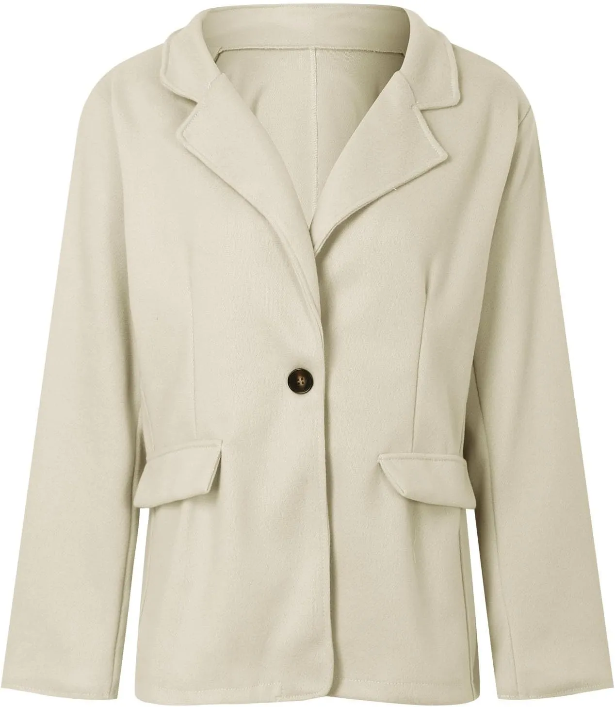 Womens Jackets Casual Single Breasted Hooded Jacket Lapel Neck Long Sleeve Solid Color Trench Coat for Women 2024