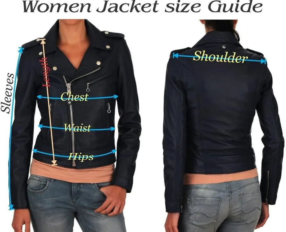 Womens Leather Jackets Motorcycle Quilted Bomber Stylish Biker Outerwear White Real Leather Jacket Women