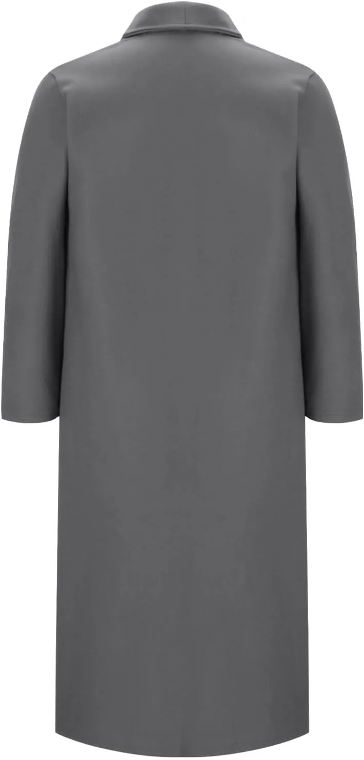 Womens Long Pea Coats Winter Warm Trench Coat Bussiness Casual Jackets Outerwear Solid Color Elegant Coats Fall