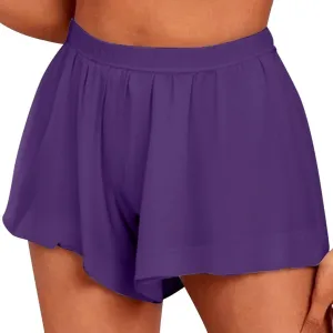 Women's Loose Summer Beach Shorts | Casual Comfy Low Waist Loungwear Athletic Shorts