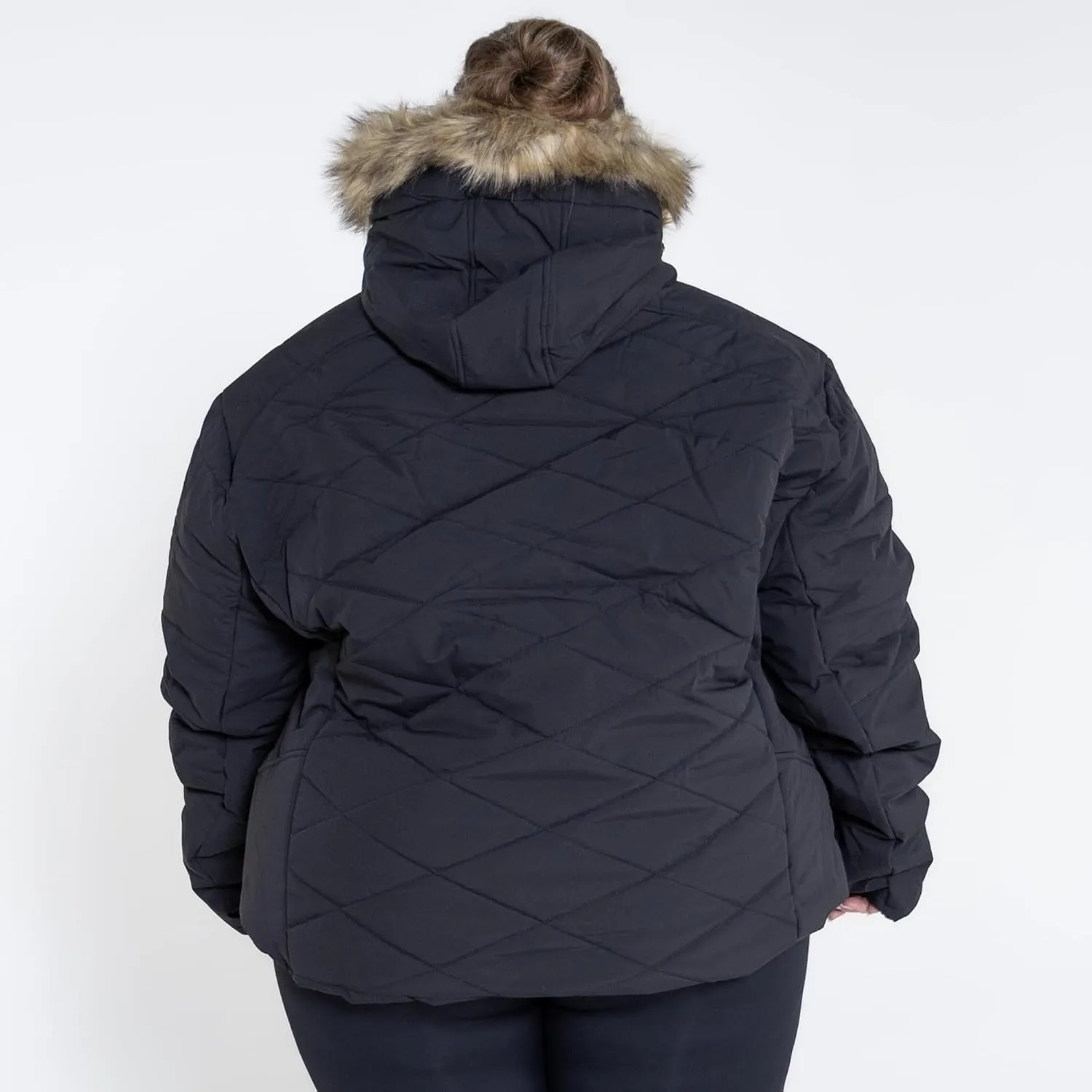 Womens Plus Size 1X-6X Vail Down Alternative Winter Ski Snow Jacket Coat
