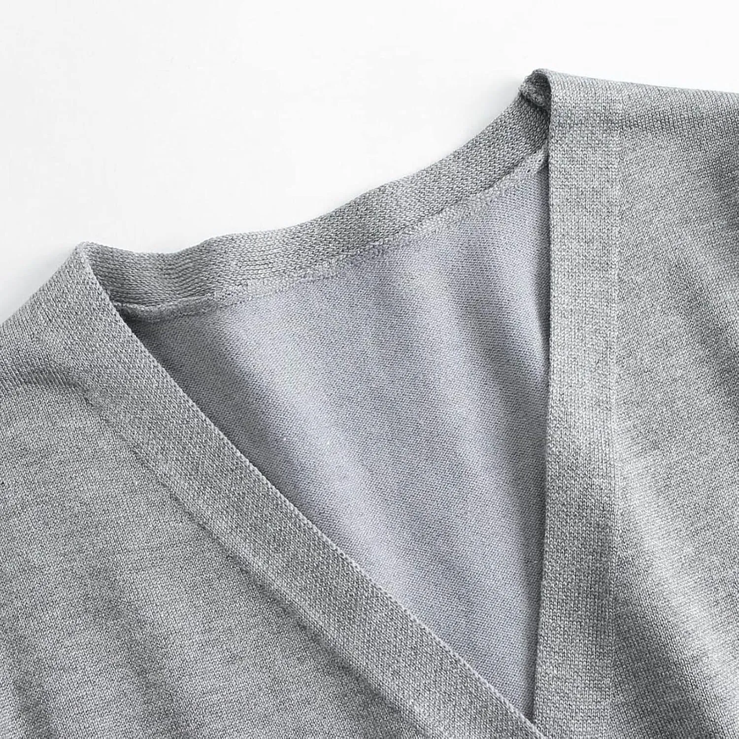 Women's Ribbed Knit Crop Cardigan Sweater Button Down V Neck Long Sleeve Tops Cute Oversized Jumper Aesthetic Knitwear