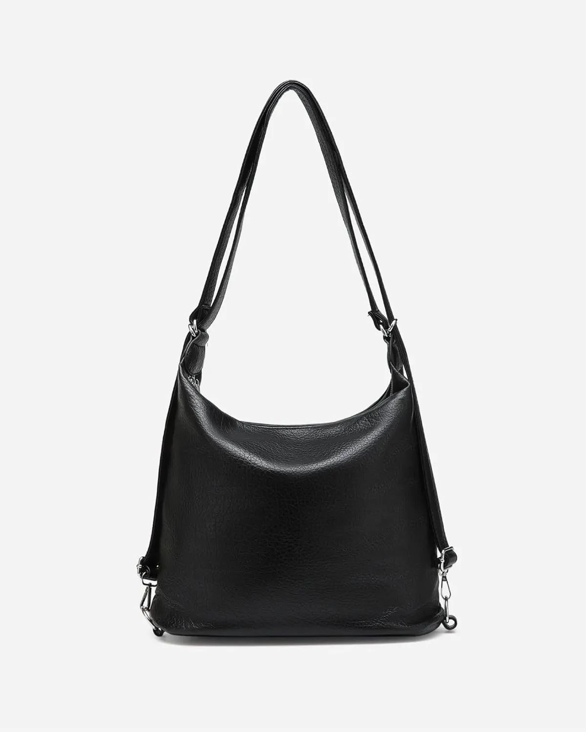 Women's Vegan Leather Handbag, Stylish Shoulder Crossbody Bag with Multiple Pockets, Lightweight Work & Everyday Bag