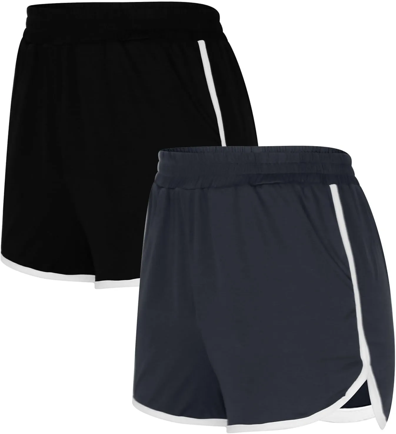 Womens Yoga Shorts High Waisted Dolphin Athletic Shorts Running Sports Short Pants Workout Yoga Fitness Shorts