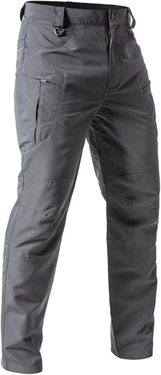 Work Pants for Men Construction, Straight Fit Fast Dry Trousers Pants for Men Multipants Waterproof Ripstop