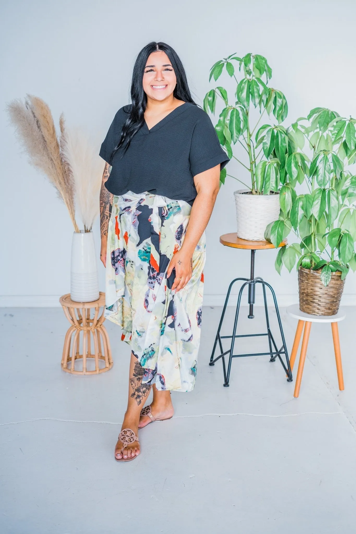 Wrap Around High Low Skirt FINAL SALE