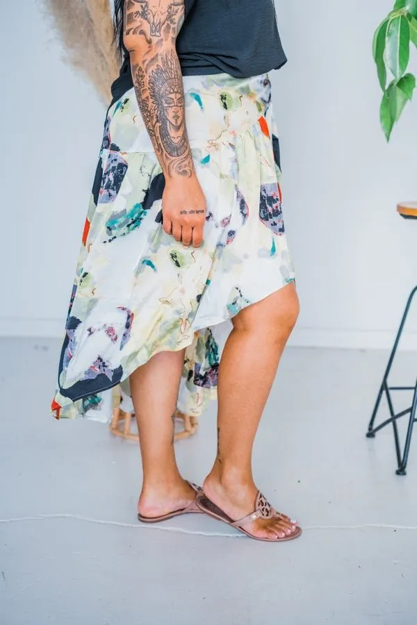 Wrap Around High Low Skirt FINAL SALE