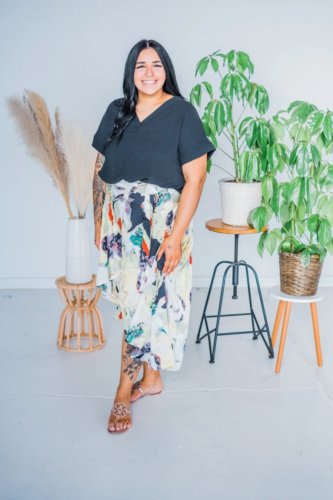 Wrap Around High Low Skirt FINAL SALE