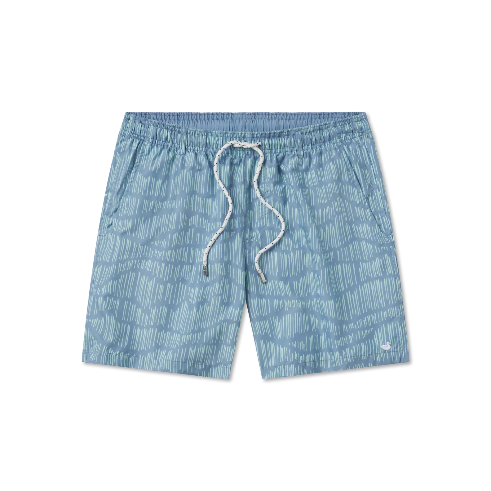 Youth Dockside Swim Trunk - Falling Lines