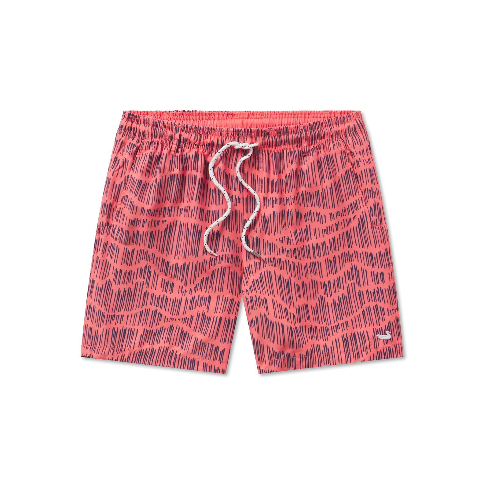 Youth Dockside Swim Trunk - Falling Lines
