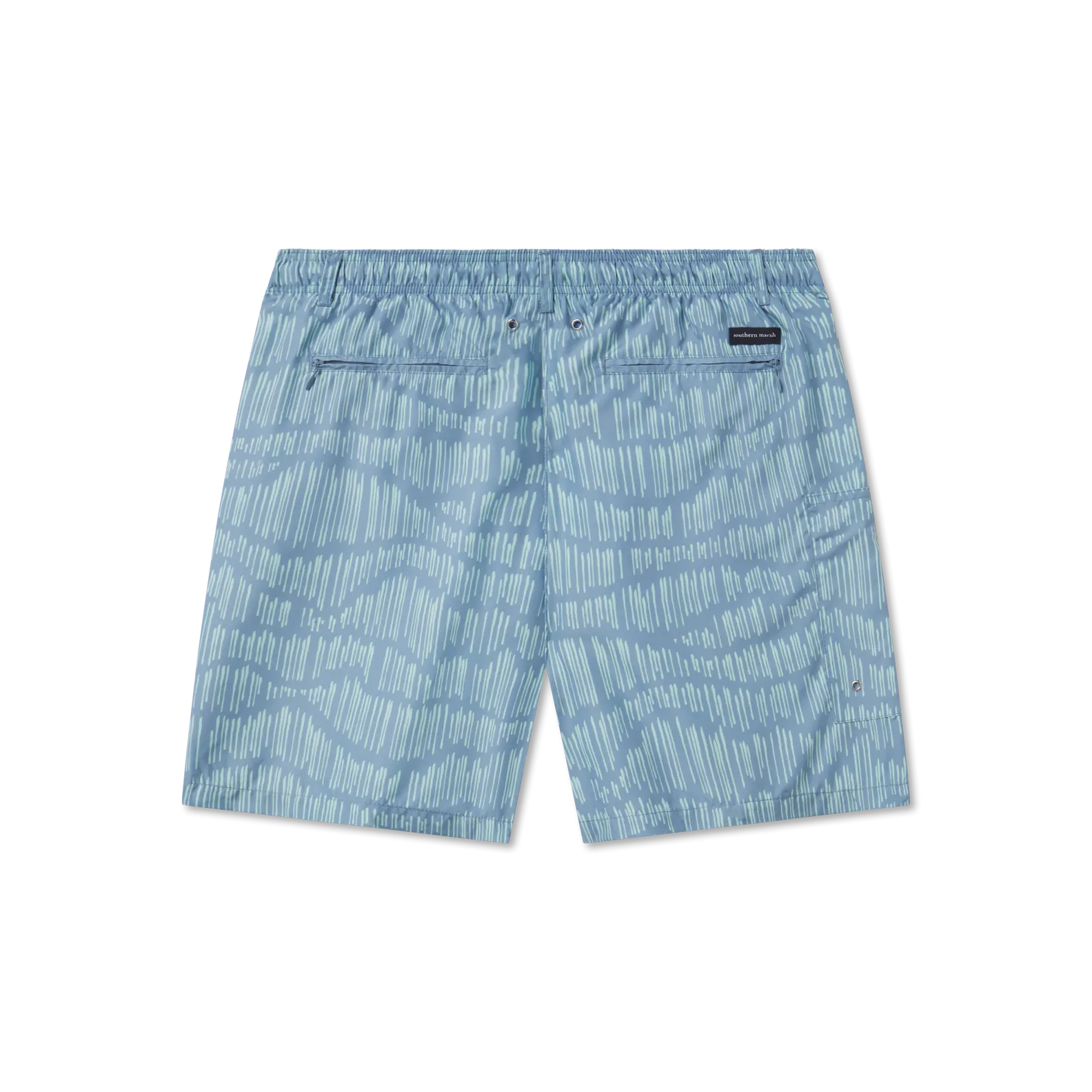 Youth Dockside Swim Trunk - Falling Lines