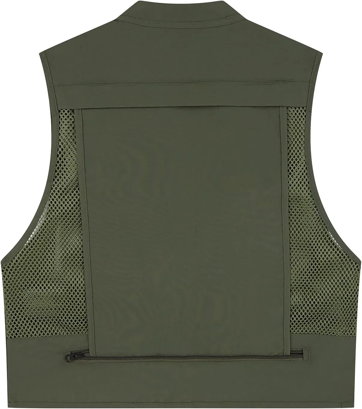 Ziker Women Mesh Breathable Outdoor Quick Dry Safair Cargo Fishing Travel Vest with Multiple Pockets