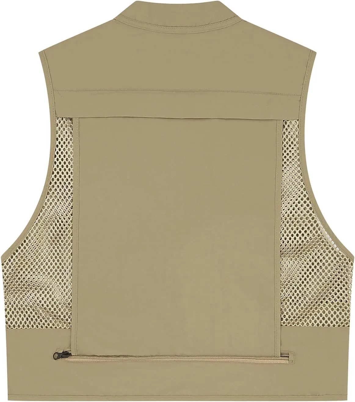 Ziker Women Mesh Breathable Outdoor Quick Dry Safair Cargo Fishing Travel Vest with Multiple Pockets