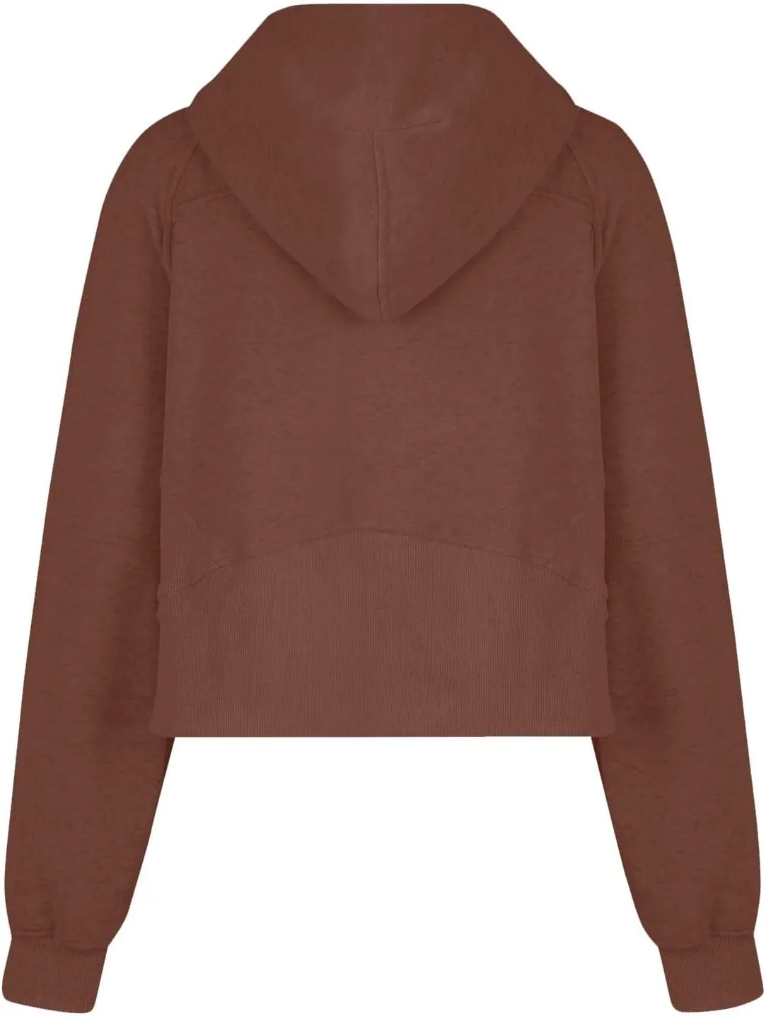Zip Up Hoodie Women,2024 Fall Thumb Hole Half Zip Sweatshirts Fleece Jackets Tops Oversized Pullover With Pockets